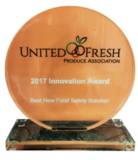 United Fresh innovation award best new food safety solution 2017 food freshness card